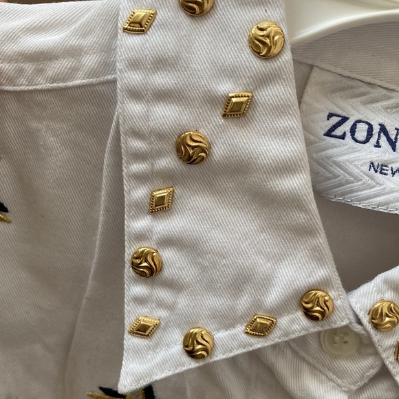 Brand new denim short sleeve shirt - Picture 5 of 7